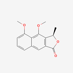 (3R)-4,5-Dimethoxy-3-methylnaphtho[2,3-c]furan-1(3H)-one