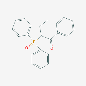 2-(Diphenylphosphoryl)-1-phenylbutan-1-one