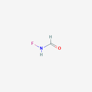 molecular formula CH2FNO B14509163 N-Fluoroformamide CAS No. 64109-01-9