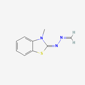 (E)-3-methyl-N-(methylideneamino)-1,3-benzothiazol-2-imine