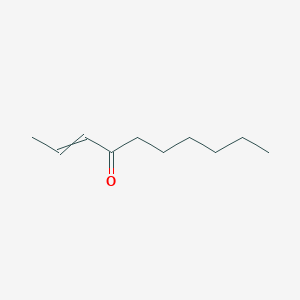 molecular formula C10H18O B14509194 Dec-2-en-4-one CAS No. 63024-86-2