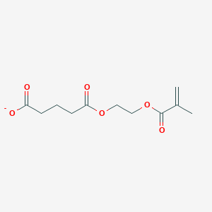 5-{2-[(2-Methylacryloyl)oxy]ethoxy}-5-oxopentanoate