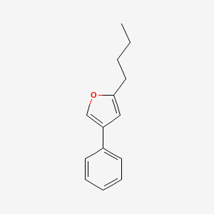 2-Butyl-4-phenylfuran