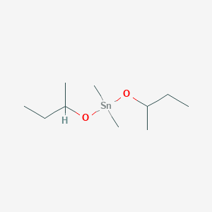 Bis[(butan-2-yl)oxy](dimethyl)stannane