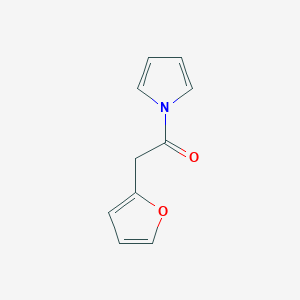 2-(Furan-2-yl)-1-(1H-pyrrol-1-yl)ethan-1-one