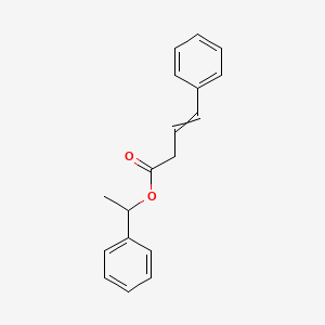 1-Phenylethyl 4-phenylbut-3-enoate