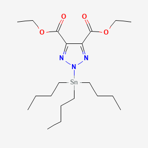 Diethyl 2-(tributylstannyl)-2H-1,2,3-triazole-4,5-dicarboxylate