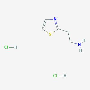 B1450951 2-(1,3-Thiazol-2-yl)ethanamine dihydrochloride CAS No. 56933-57-4