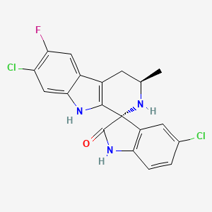 molecular formula C19H14Cl2FN3O B1450954 NITD-609 对映异构体 CAS No. 1193314-24-7