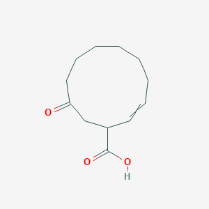 10-Oxocycloundec-2-ene-1-carboxylic acid