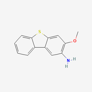 3-Methoxydibenzo[b,d]thiophen-2-amine