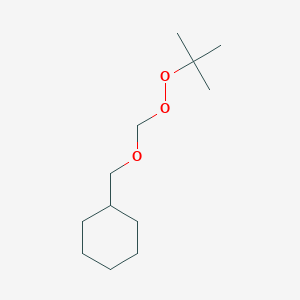 {[(tert-Butylperoxy)methoxy]methyl}cyclohexane