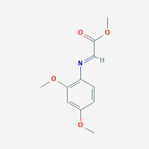 Methyl (2E)-[(2,4-dimethoxyphenyl)imino]acetate