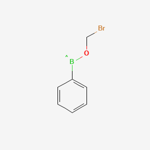 molecular formula C7H7BBrO B14509812 (Bromomethoxy)(phenyl)boranyl CAS No. 63683-55-6