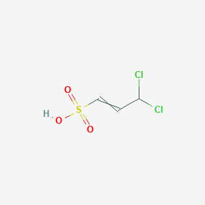 3,3-Dichloroprop-1-ene-1-sulfonic acid