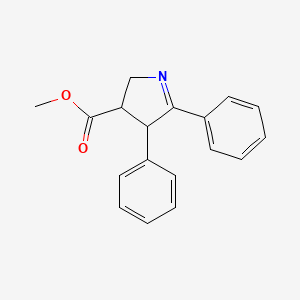 Methyl 4,5-diphenyl-3,4-dihydro-2H-pyrrole-3-carboxylate