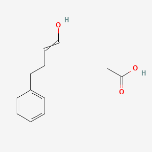 Acetic acid;4-phenylbut-1-en-1-ol