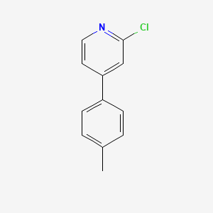 molecular formula C12H10ClN B1450988 2-氯-4-(4-甲基苯基)吡啶 CAS No. 1202574-24-0