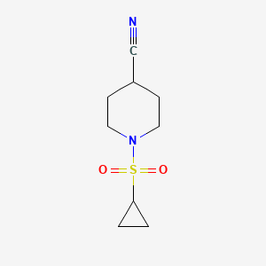 1-(Cyclopropylsulfonyl)piperidine-4-carbonitrile