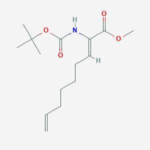 B1451026 (Z)-Methyl 2-(boc-amino)nona-2,8-dienoate CAS No. 951624-21-8