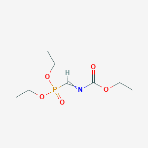 Diethyl {[(ethoxycarbonyl)imino]methyl}phosphonate