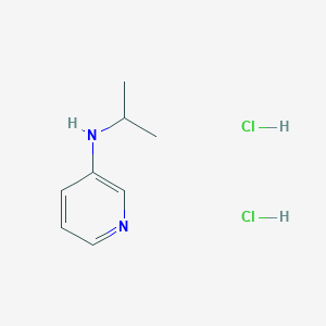 molecular formula C8H14Cl2N2 B1451038 异丙基-吡啶-3-基-胺二盐酸盐 CAS No. 32405-76-8