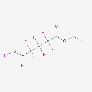 Ethyl 2,2,3,3,4,4,5,6-octafluorohex-5-enoate