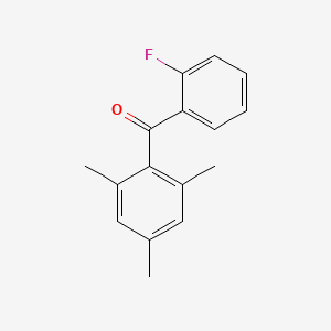 (2-Fluorophenyl)(2,4,6-trimethylphenyl)methanone