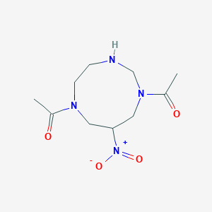 1,1'-(8-Nitro-1,3,6-triazonane-1,6-diyl)di(ethan-1-one)