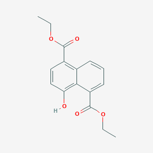 Diethyl 4-hydroxynaphthalene-1,5-dicarboxylate