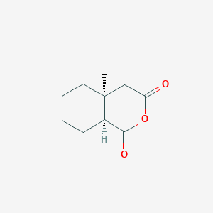 (4aS,8aS)-4a-Methylhexahydro-1H-2-benzopyran-1,3(4H)-dione