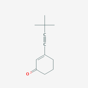 3-(3,3-Dimethylbut-1-yn-1-yl)cyclohex-2-en-1-one