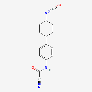 1-[(Cyanocarbonyl)amino]-4-(4-isocyanatocyclohexyl)benzene