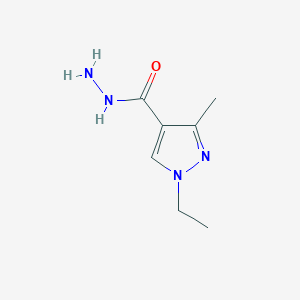 1-Ethyl-3-methyl-1H-pyrazole-4-carbohydrazide