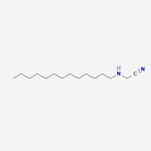 (Tridecylamino)acetonitrile