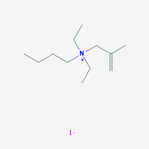 N,N-Diethyl-N-(2-methylprop-2-en-1-yl)butan-1-aminium iodide