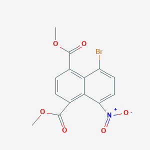 Dimethyl 5-bromo-8-nitronaphthalene-1,4-dicarboxylate