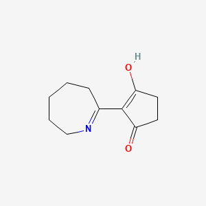 2-(Azepan-2-ylidene)cyclopentane-1,3-dione