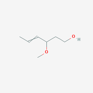 3-Methoxyhex-4-EN-1-OL