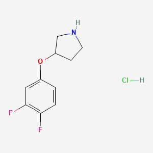 3-(3,4-Difluorophenoxy)pyrrolidine hydrochloride