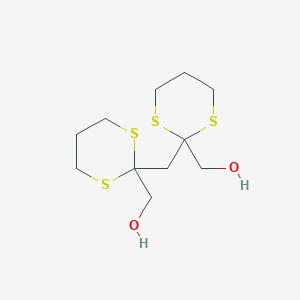 [Methylenedi(1,3-dithiane-2,2-diyl)]dimethanol