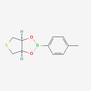 (3aR,6aS)-2-(4-Methylphenyl)tetrahydro-2H-thieno[3,4-d][1,3,2]dioxaborole