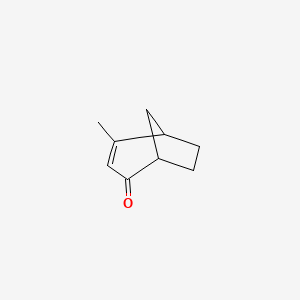 Bicyclo[3.2.1]oct-3-en-2-one, 4-methyl-