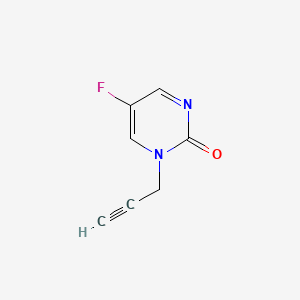 1-Propargyl-5-fluoropyrimidin-2-one