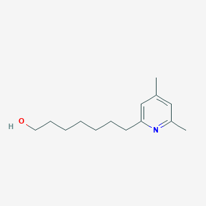 7-(4,6-Dimethylpyridin-2-yl)heptan-1-ol