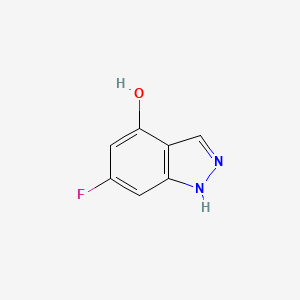 B1451154 6-Fluoro-1H-indazol-4-ol CAS No. 885521-10-8