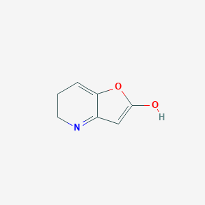 molecular formula C7H7NO2 B1451178 2H,4H,5H,6H-furo[3,2-b]pyridin-2-one CAS No. 35894-35-0