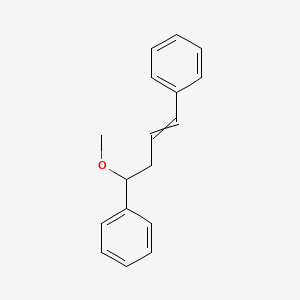 1,1'-(4-Methoxybut-1-ene-1,4-diyl)dibenzene