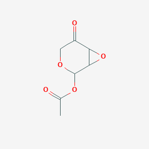 (5-Oxo-3,7-dioxabicyclo[4.1.0]heptan-2-yl) acetate