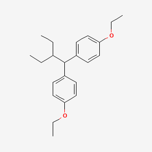 1-Ethoxy-4-(1-(4-ethoxyphenyl)-2-ethylbutyl)benzene